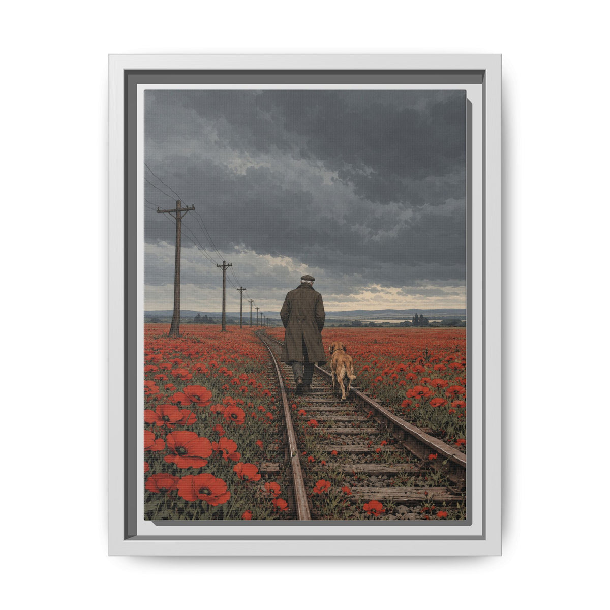 Northbound · Framed Canvas