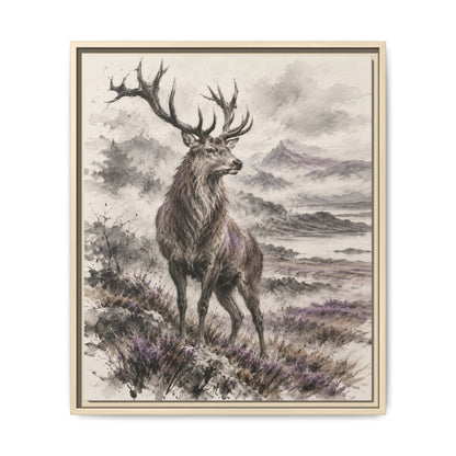 Rex Montium · Framed Canvas