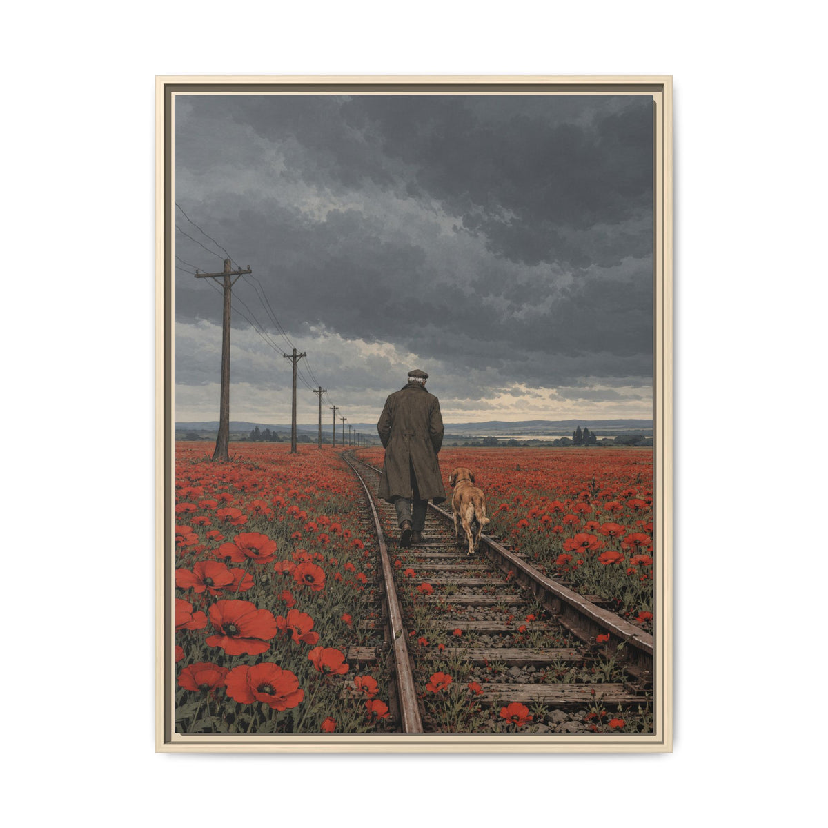 Northbound · Framed Canvas