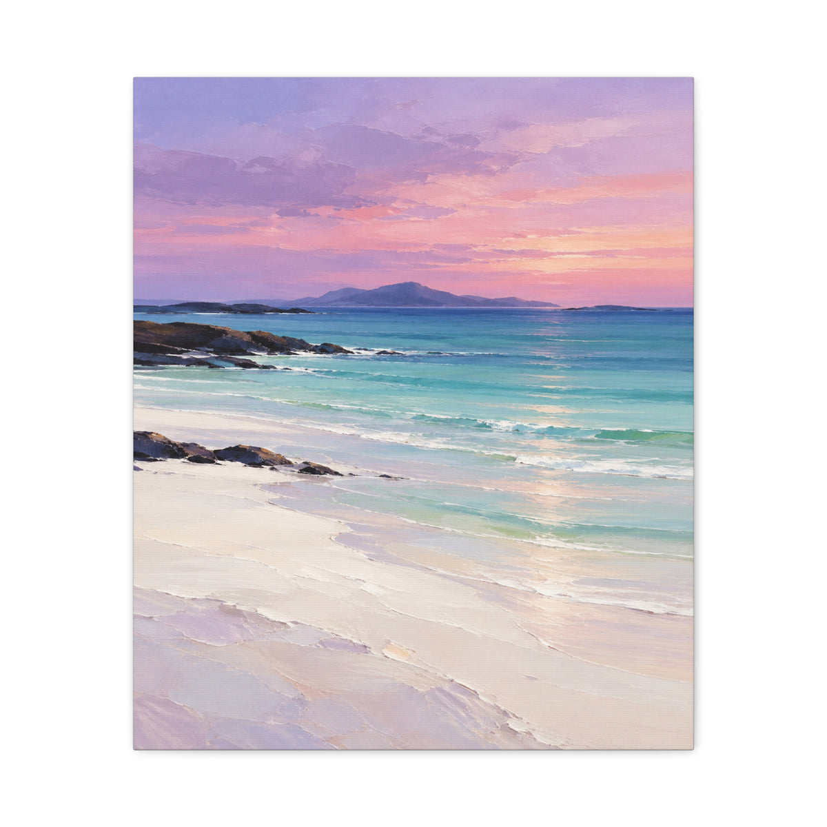 Hebridean Calm · Frameless Canvas