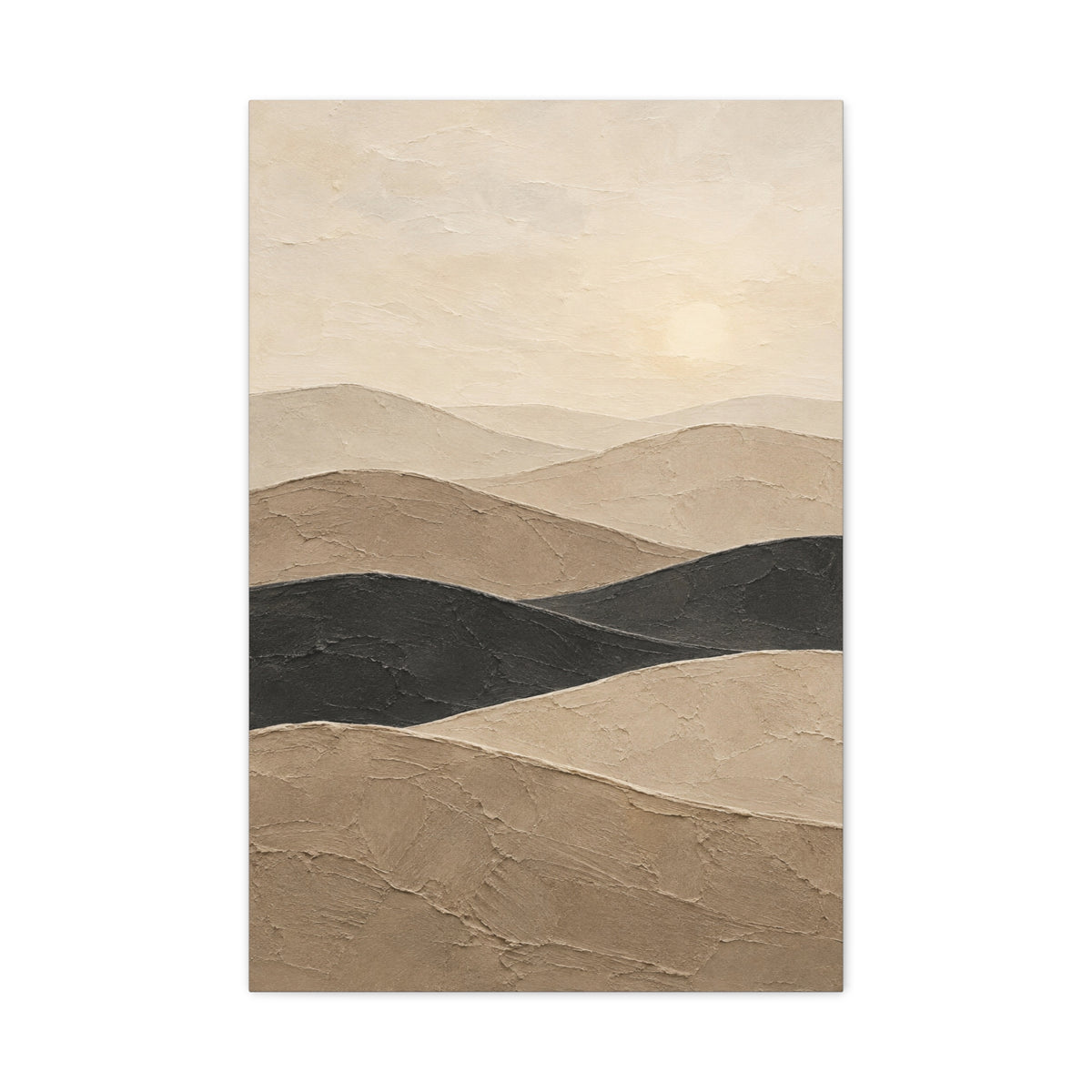 Quiet Hills · Frameless Canvas