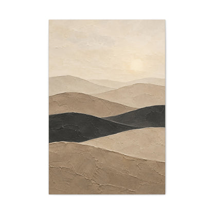 Quiet Hills · Frameless Canvas