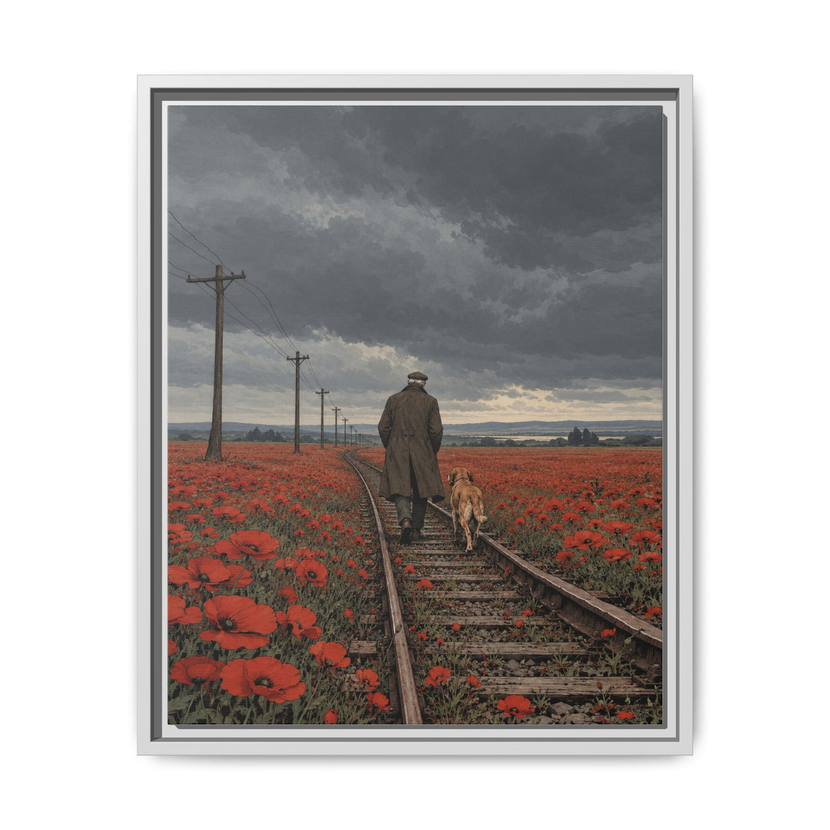 Northbound · Framed Canvas
