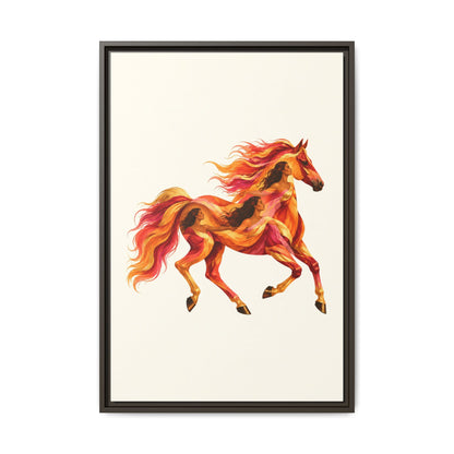 Equa Solaris · Framed Canvas