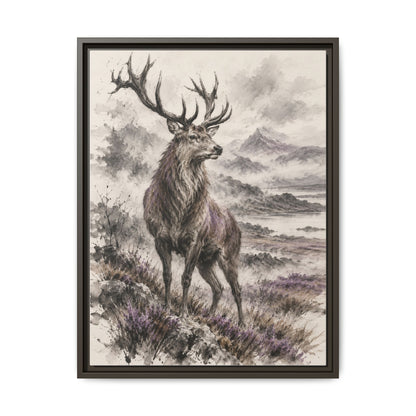 Rex Montium · Framed Canvas