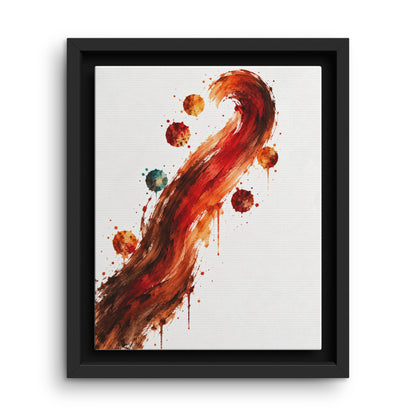 Le Premier Geste · Framed Canvas