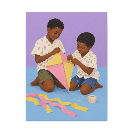 The Kite Makers · Frameless Canvas