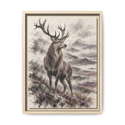Rex Montium · Framed Canvas