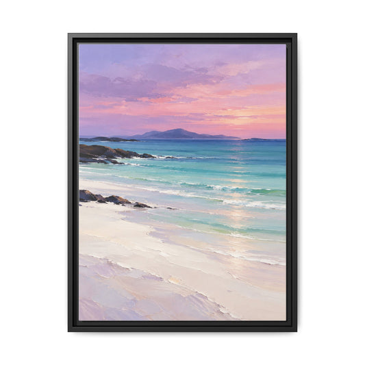 Hebridean Calm · Framed Canvas