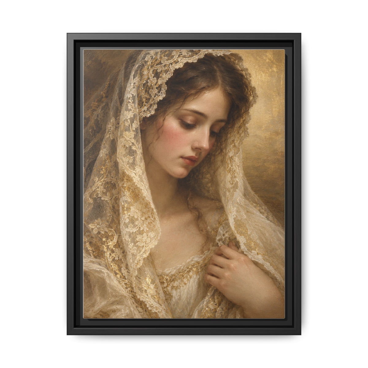 Dama di Pizzo · Framed Canvas
