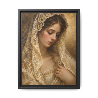 Dama di Pizzo · Framed Canvas