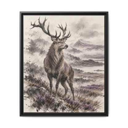 Rex Montium · Framed Canvas