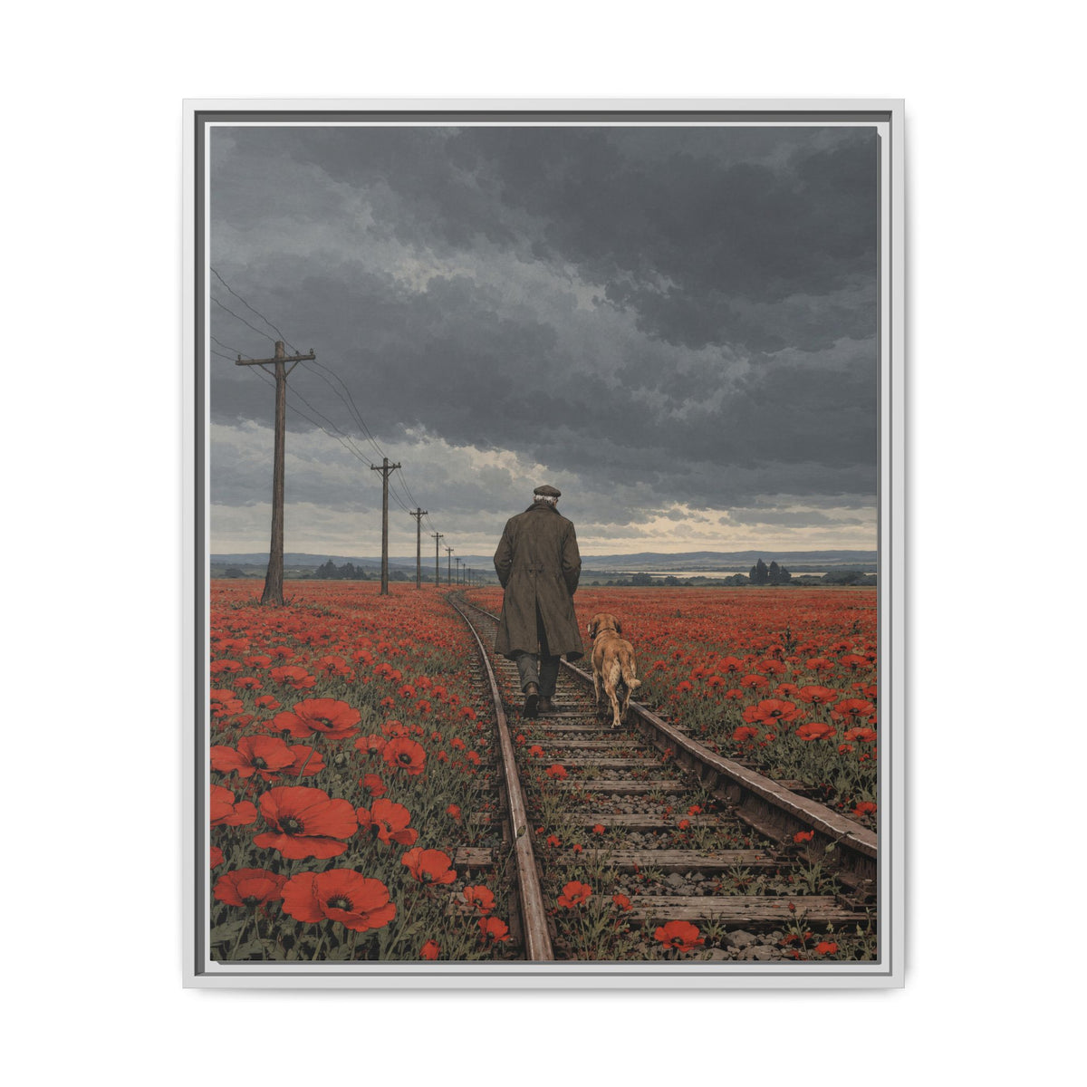 Northbound · Framed Canvas