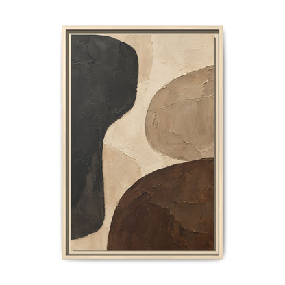 Sand and Shadow · Framed Canvas