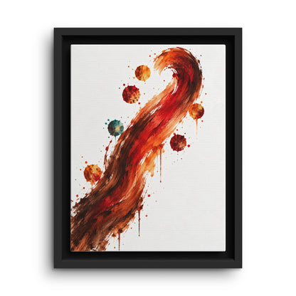 Le Premier Geste · Framed Canvas