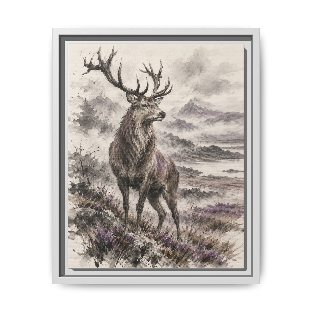 Rex Montium · Framed Canvas