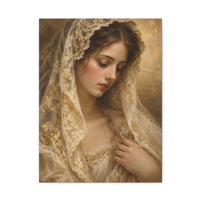 Dama di Pizzo · Frameless Canvas