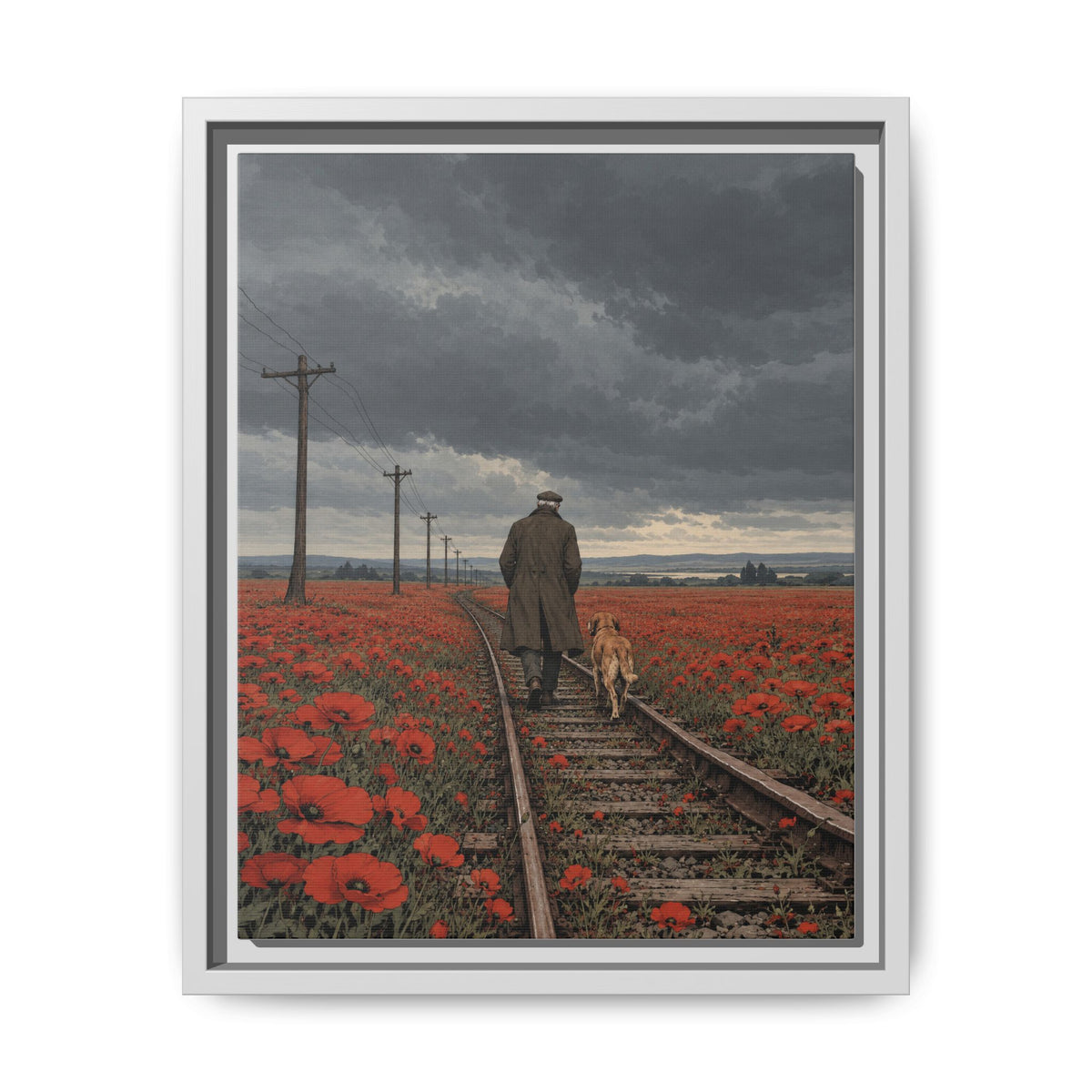 Northbound · Framed Canvas