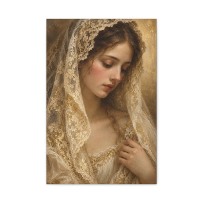 Dama di Pizzo · Frameless Canvas