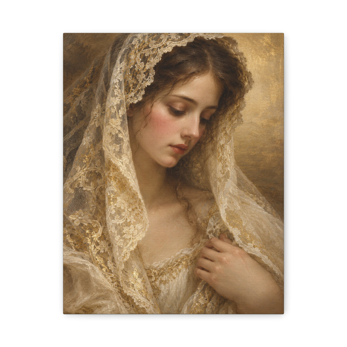 Dama di Pizzo · Frameless Canvas