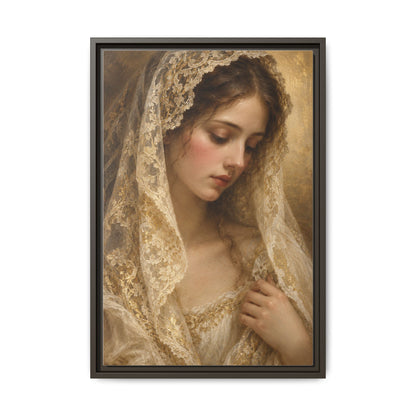 Dama di Pizzo · Framed Canvas