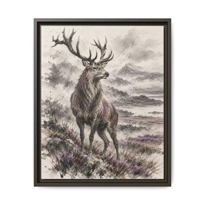 Rex Montium · Framed Canvas