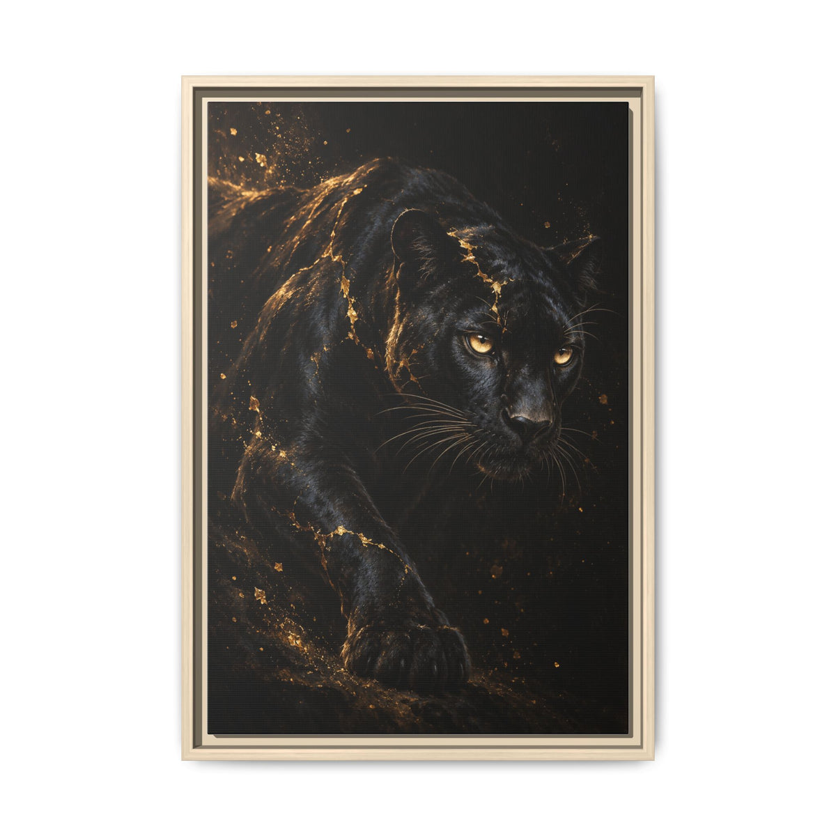 Aurea Umbra · Framed Canvas