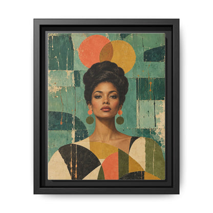 Coral Equinox · Framed Canvas