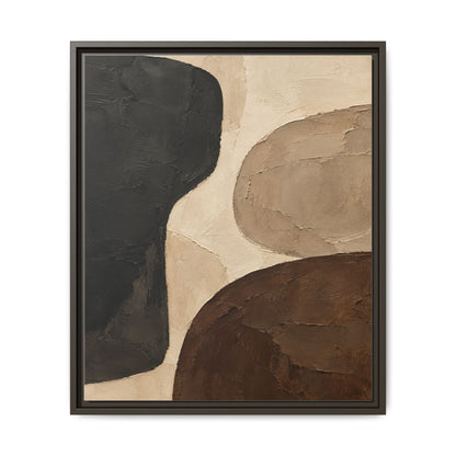 Sand and Shadow · Framed Canvas