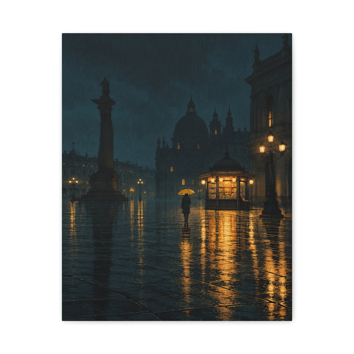 Small Hours · Frameless Canvas