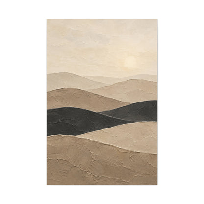 Quiet Hills · Frameless Canvas