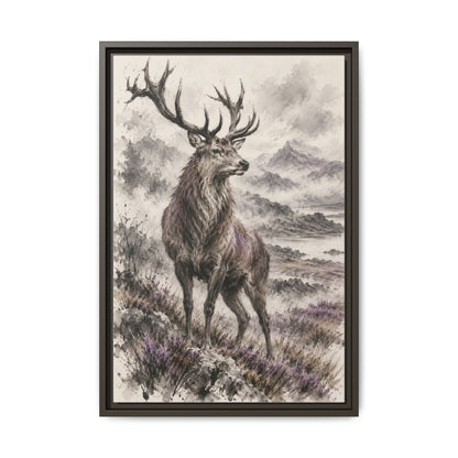 Rex Montium · Framed Canvas