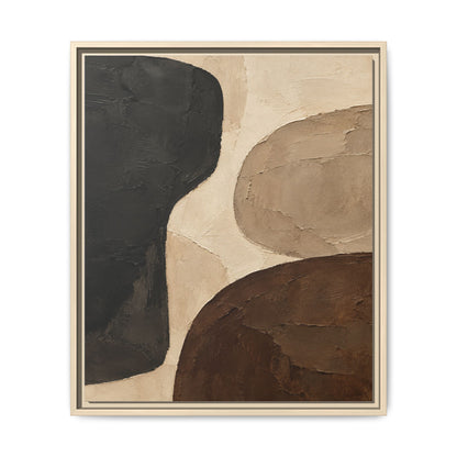Sand and Shadow · Framed Canvas