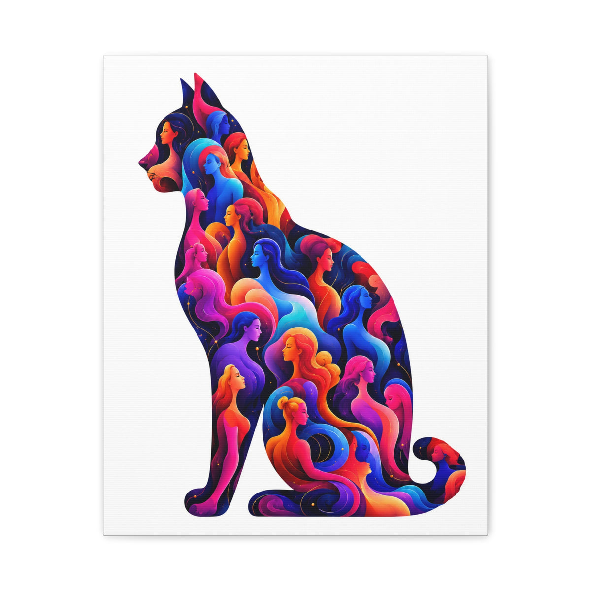Felis Lumina · Frameless Canvas