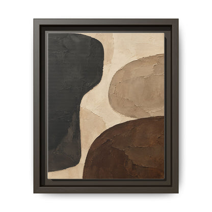 Sand and Shadow · Framed Canvas