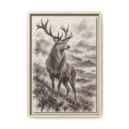 Rex Montium · Framed Canvas