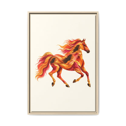 Equa Solaris · Framed Canvas