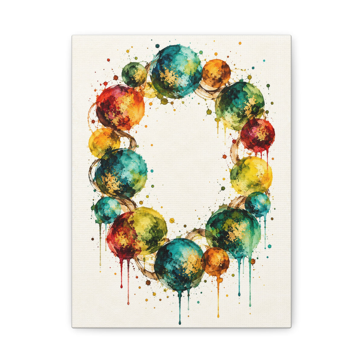 La Ronde · Frameless Canvas