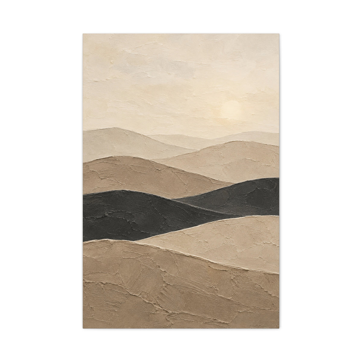 Quiet Hills · Frameless Canvas