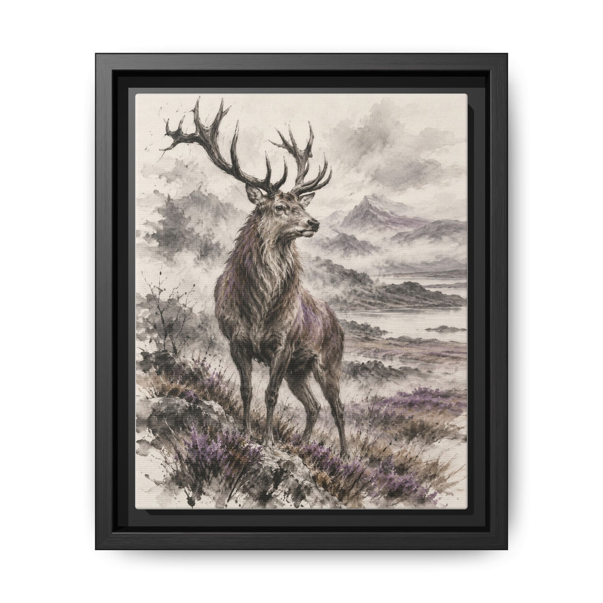 Rex Montium · Framed Canvas