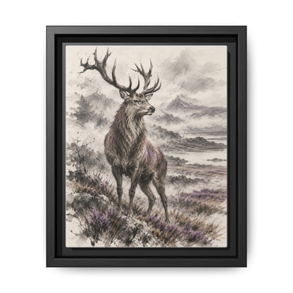 Rex Montium · Framed Canvas