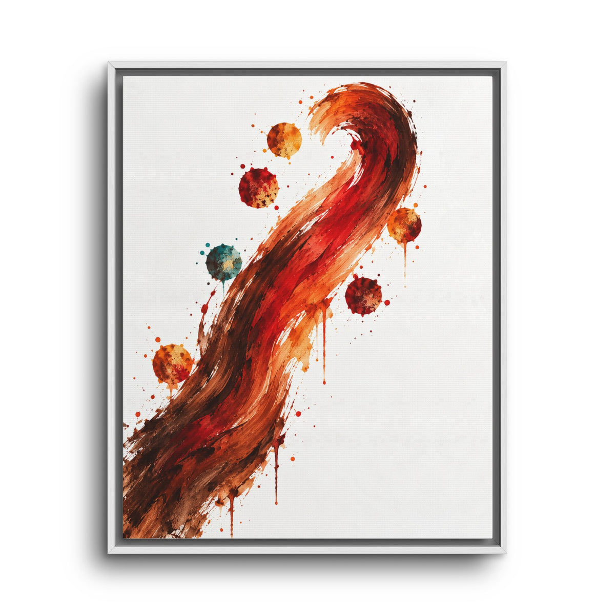 Le Premier Geste · Framed Canvas