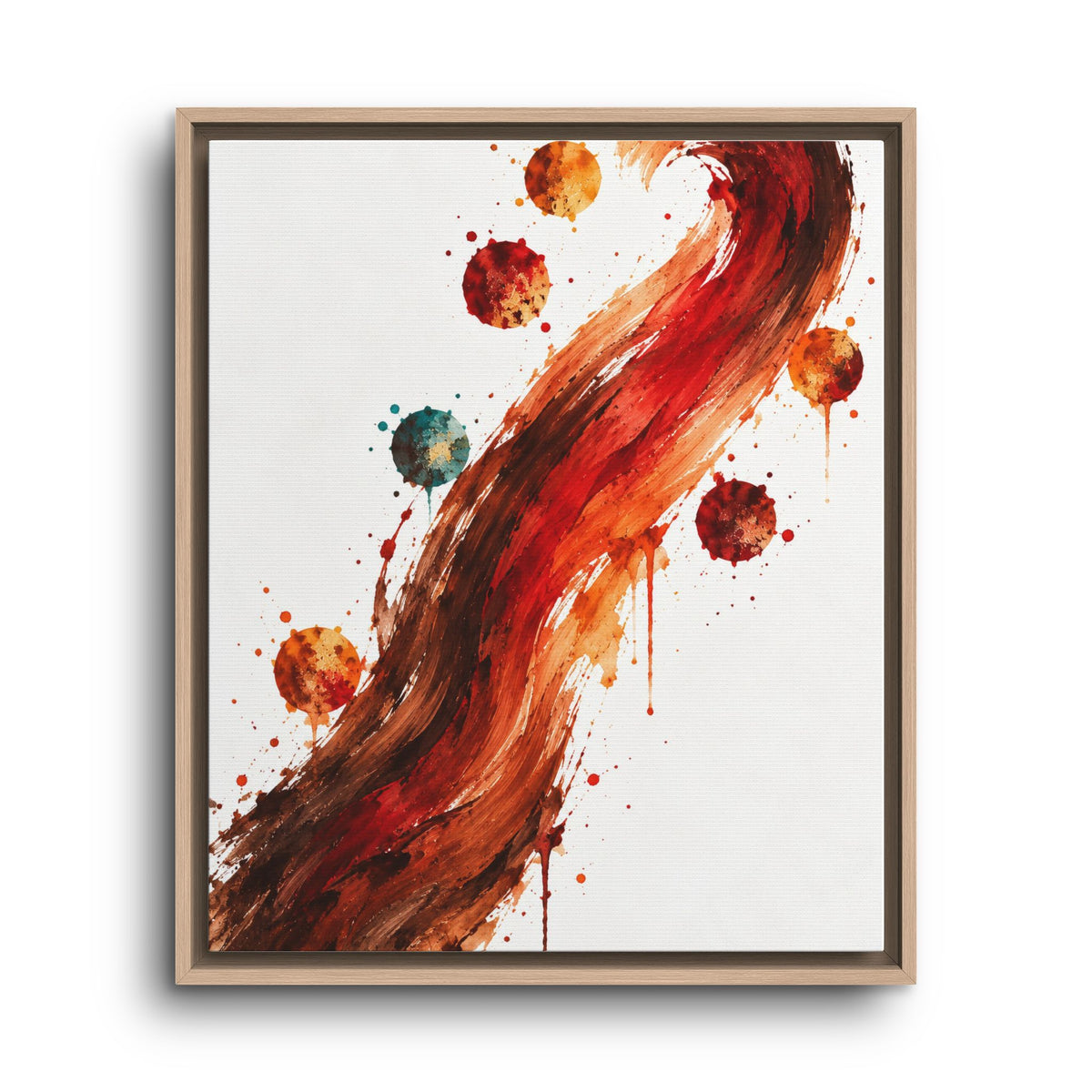 Le Premier Geste · Framed Canvas