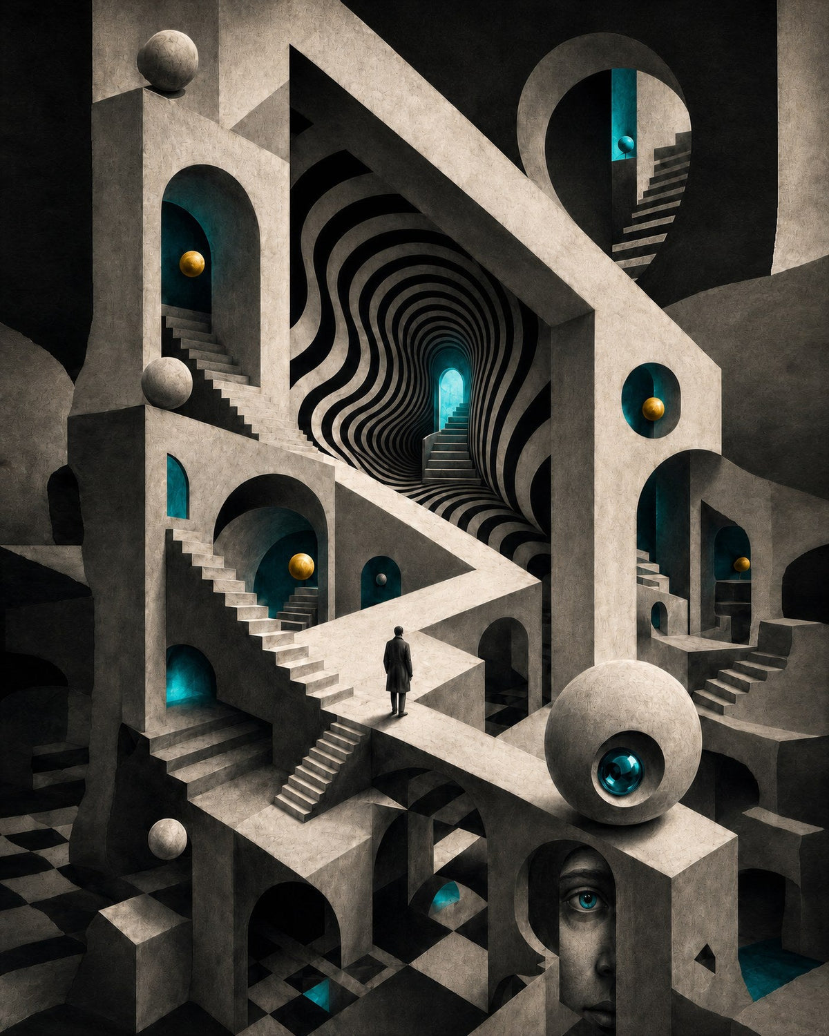 Apertura Mentis by Lucien Arvaux, the artwork