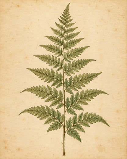 Fern Study by Clementine Hale, the artwork
