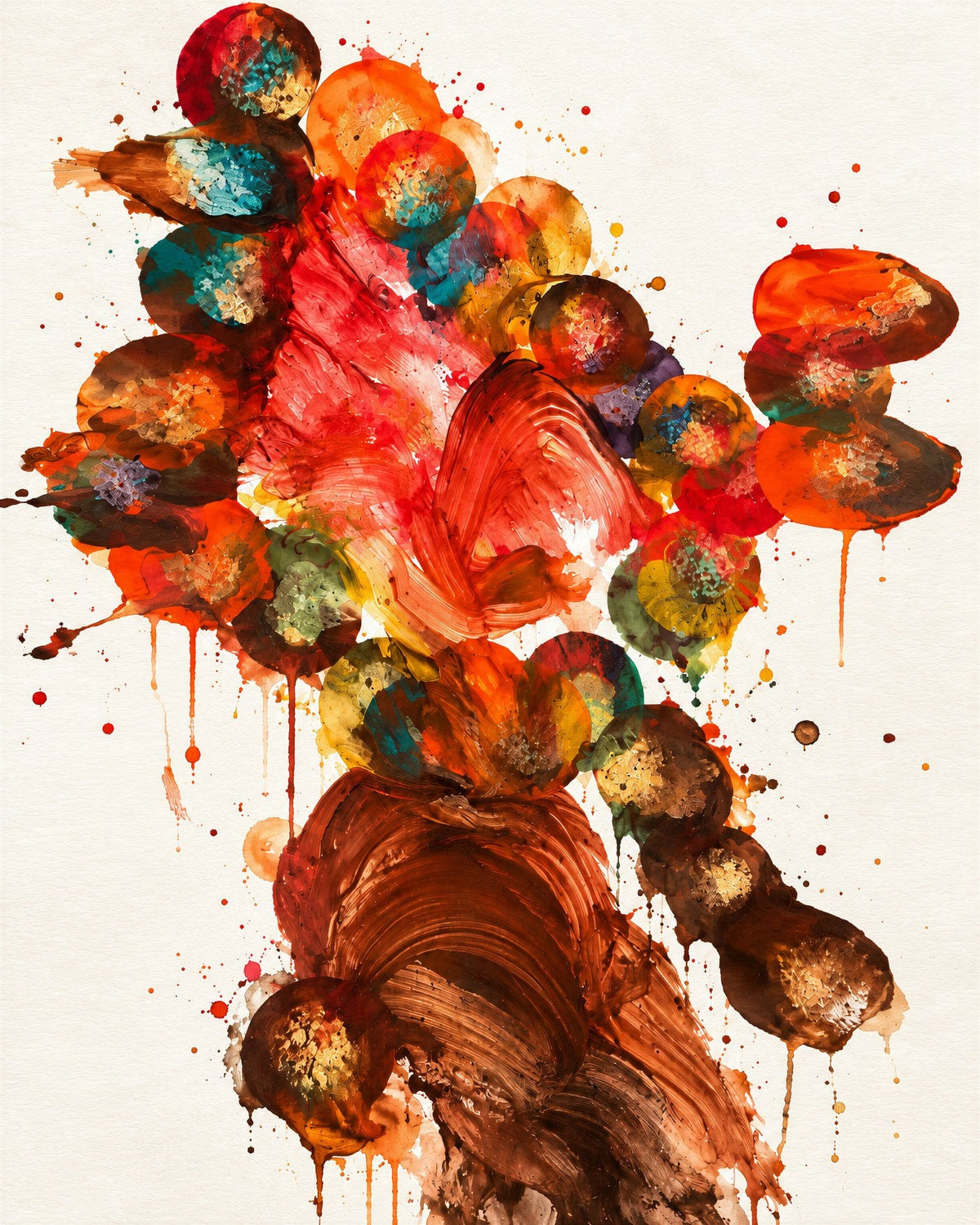 Floraison Sauvage by Roman Fontaine, the artwork