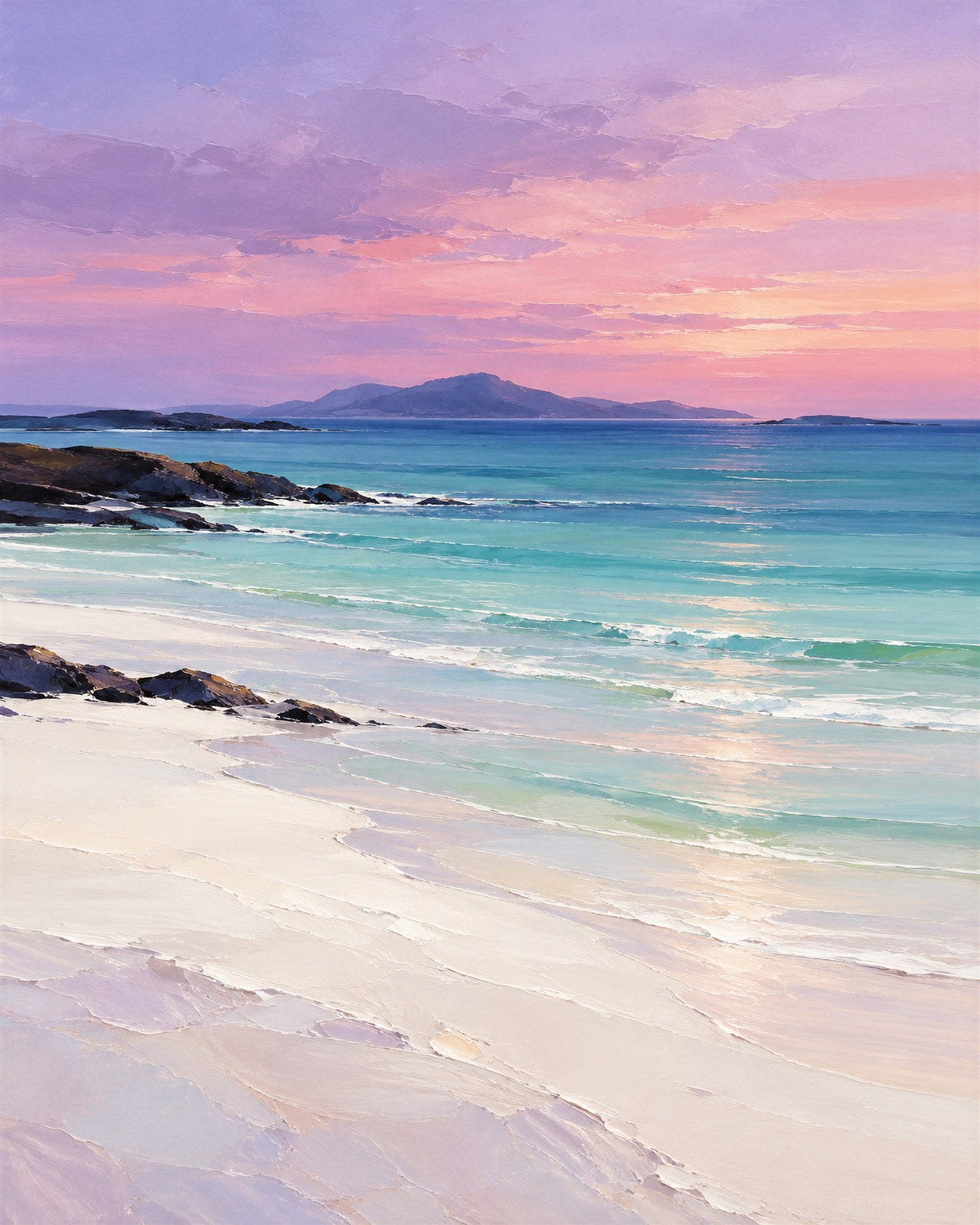Hebridean Calm by Maren Holt, the artwork