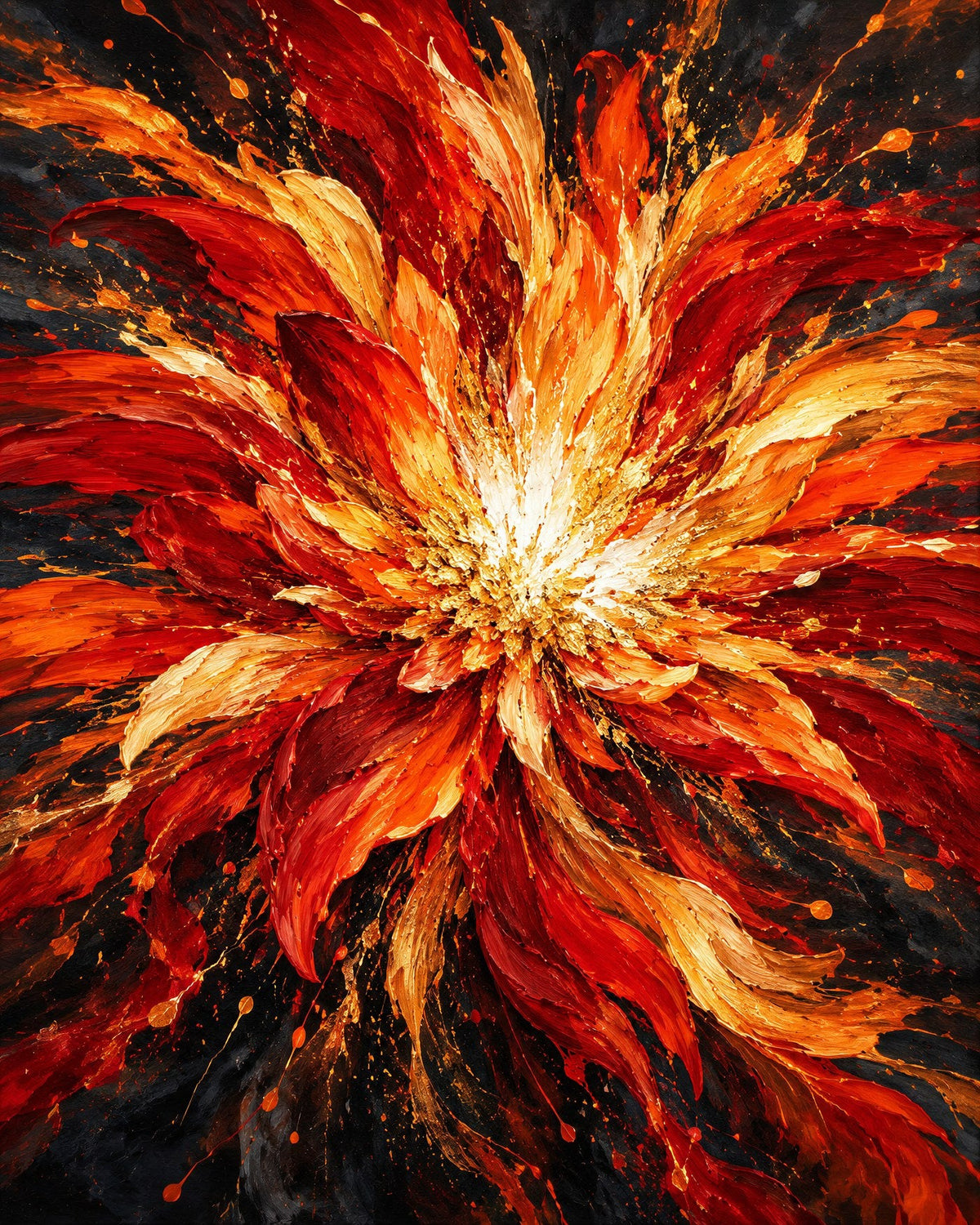 Phoenix Bloom by Saskia Ember, the artwork