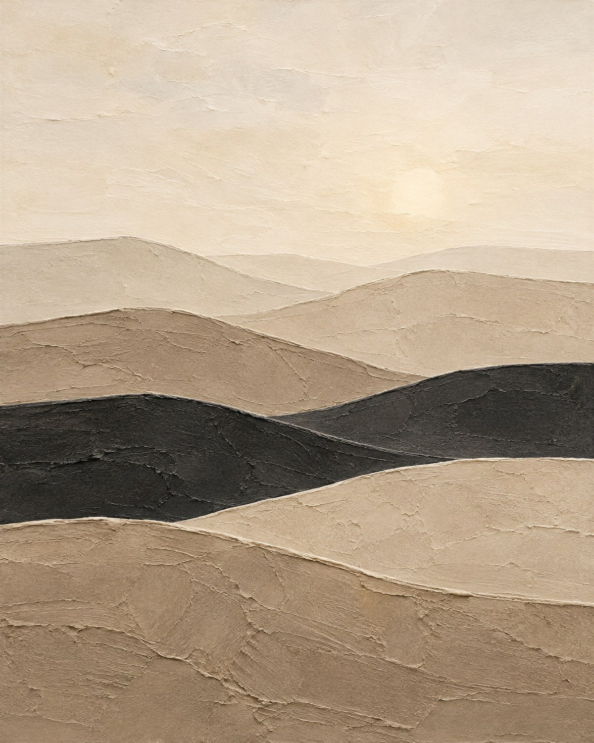 Quiet Hills by Mila Sorel, the artwork