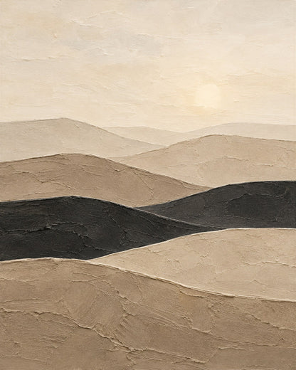 Quiet Hills by Mila Sorel, the artwork